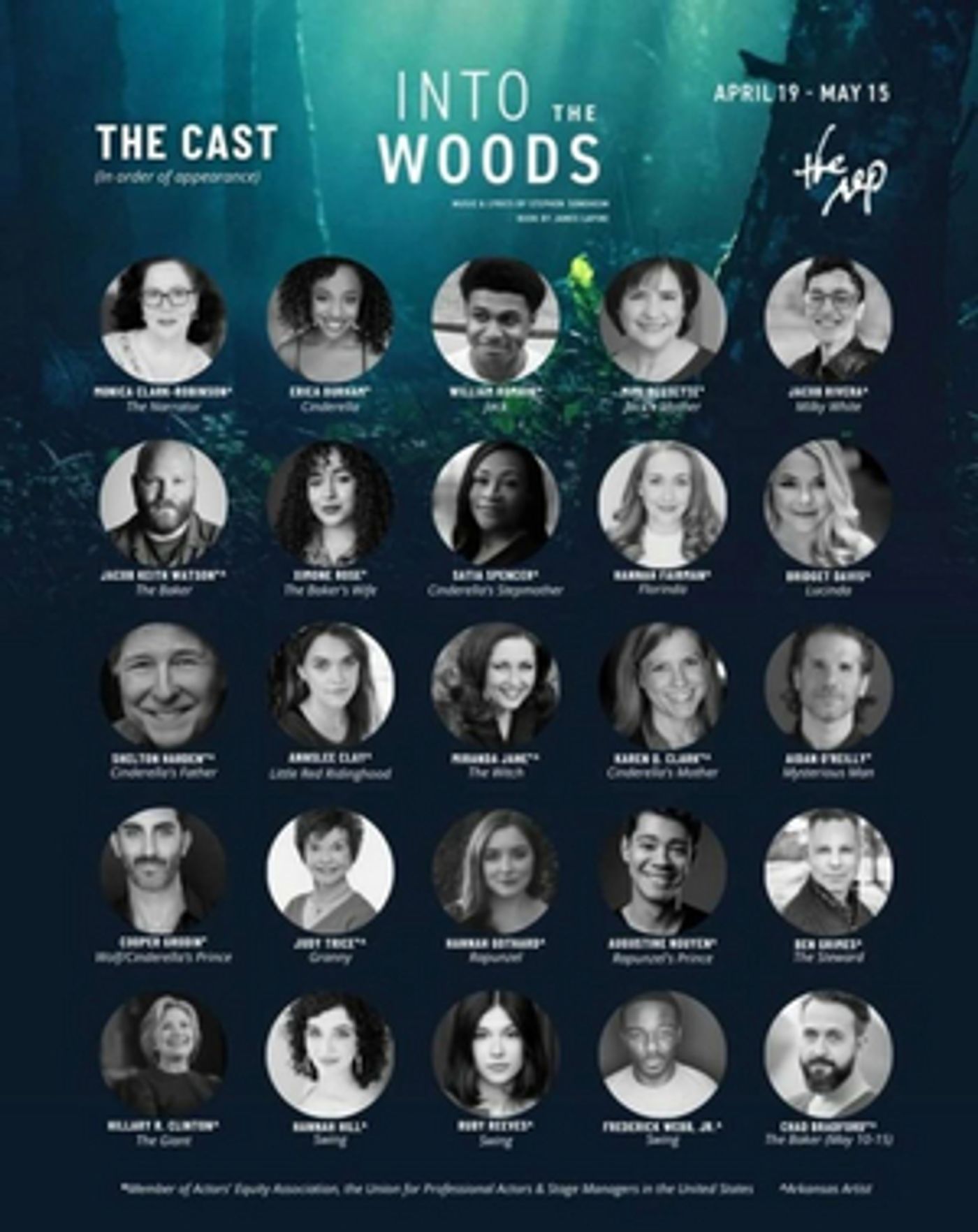 Hillary Clinton Joins Arkansas Repertory Theatre for INTO THE WOODS  Image