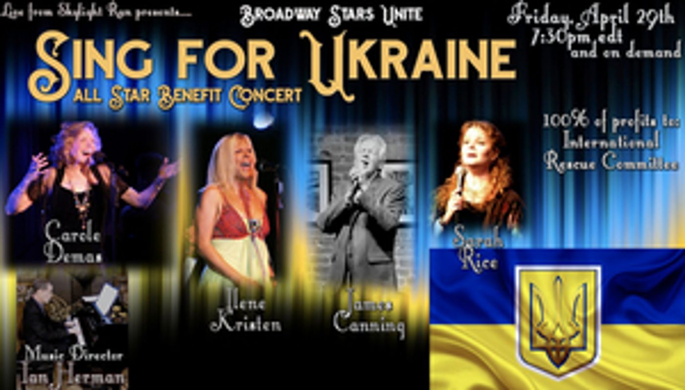Skylight Run Productions to Host Benefit Concert for Ukraine  Image