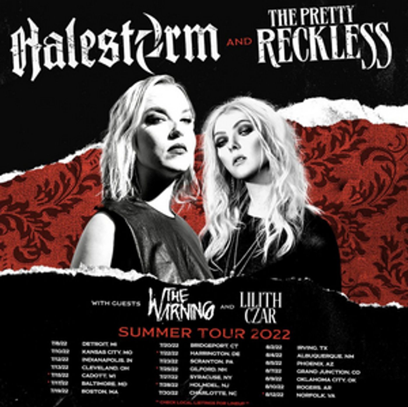 Lilith Czar Announced as Support for Halestorm Summer 2022 Tour  Image