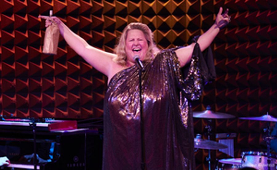 Photos:  Bridget Everett & The Tender Moments at Joe's Pub by Helane Blumfield Image