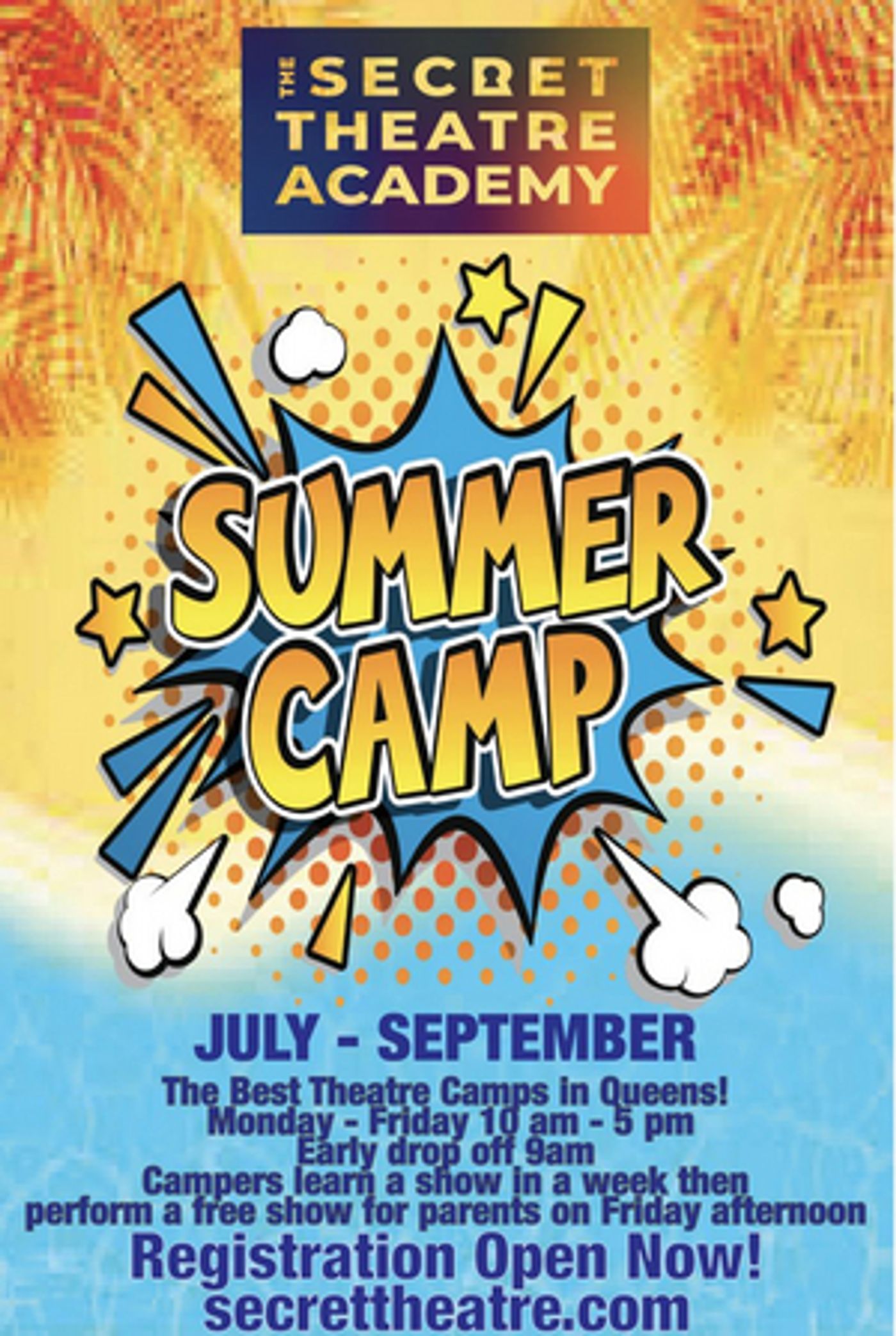 Secret Theatre Announces 2022 Summer Camps Secret Theatre Announces 2022 Summer Camps Image