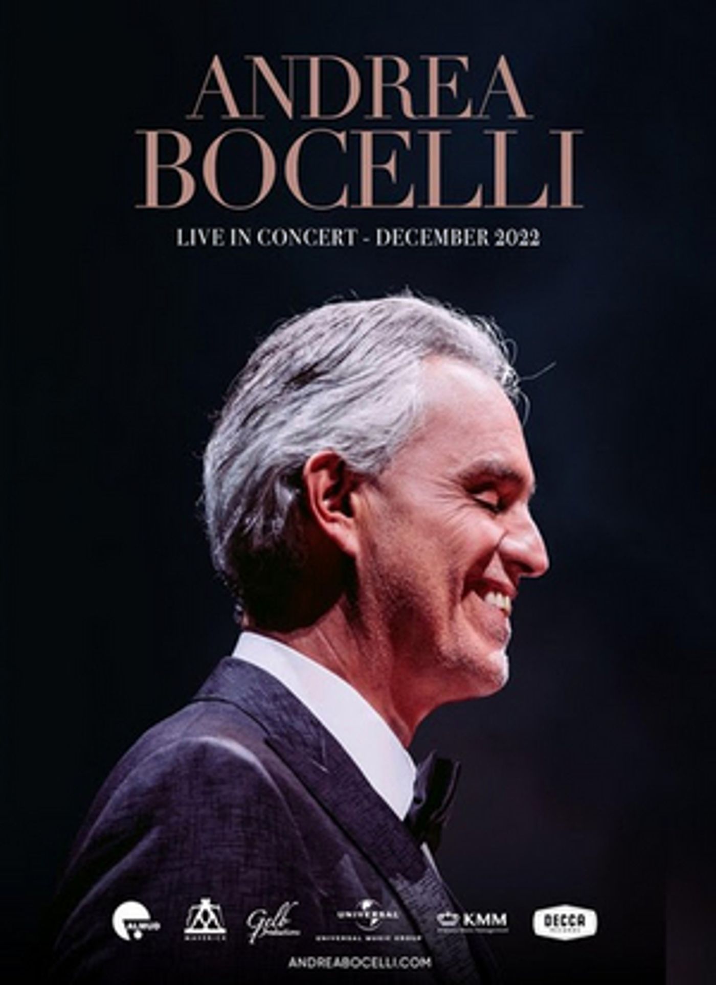 Andrea Bocelli Announces December 2022 US Tour Dates  Image