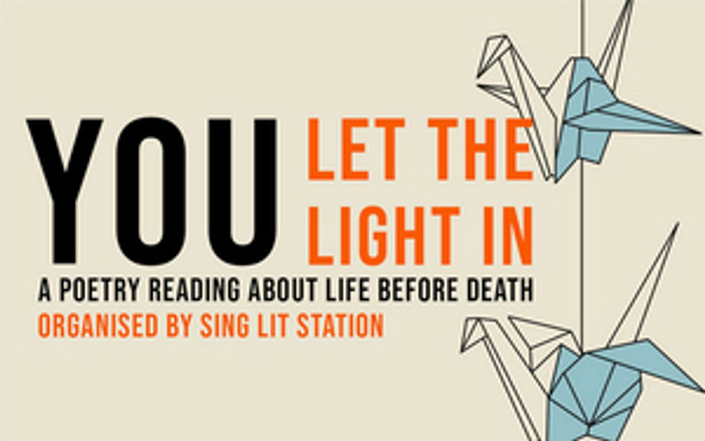 YOU LET THE LIGHT IN Comes to Esplanade Tonight YOU LET THE LIGHT IN Comes to Esplanade Tonight Image