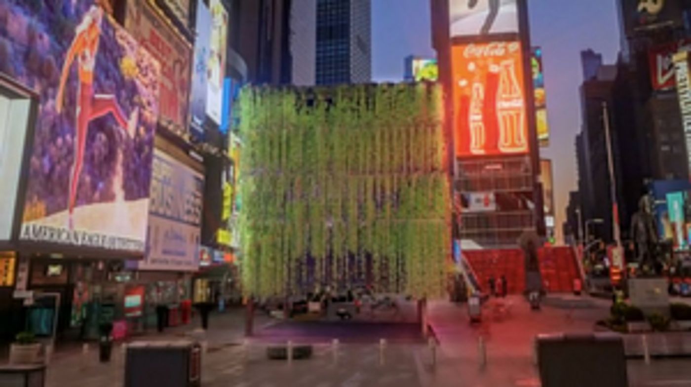 Times Square Arts Announces Programming for Raúl Cordero's Immersive Installation THE POEM   Image