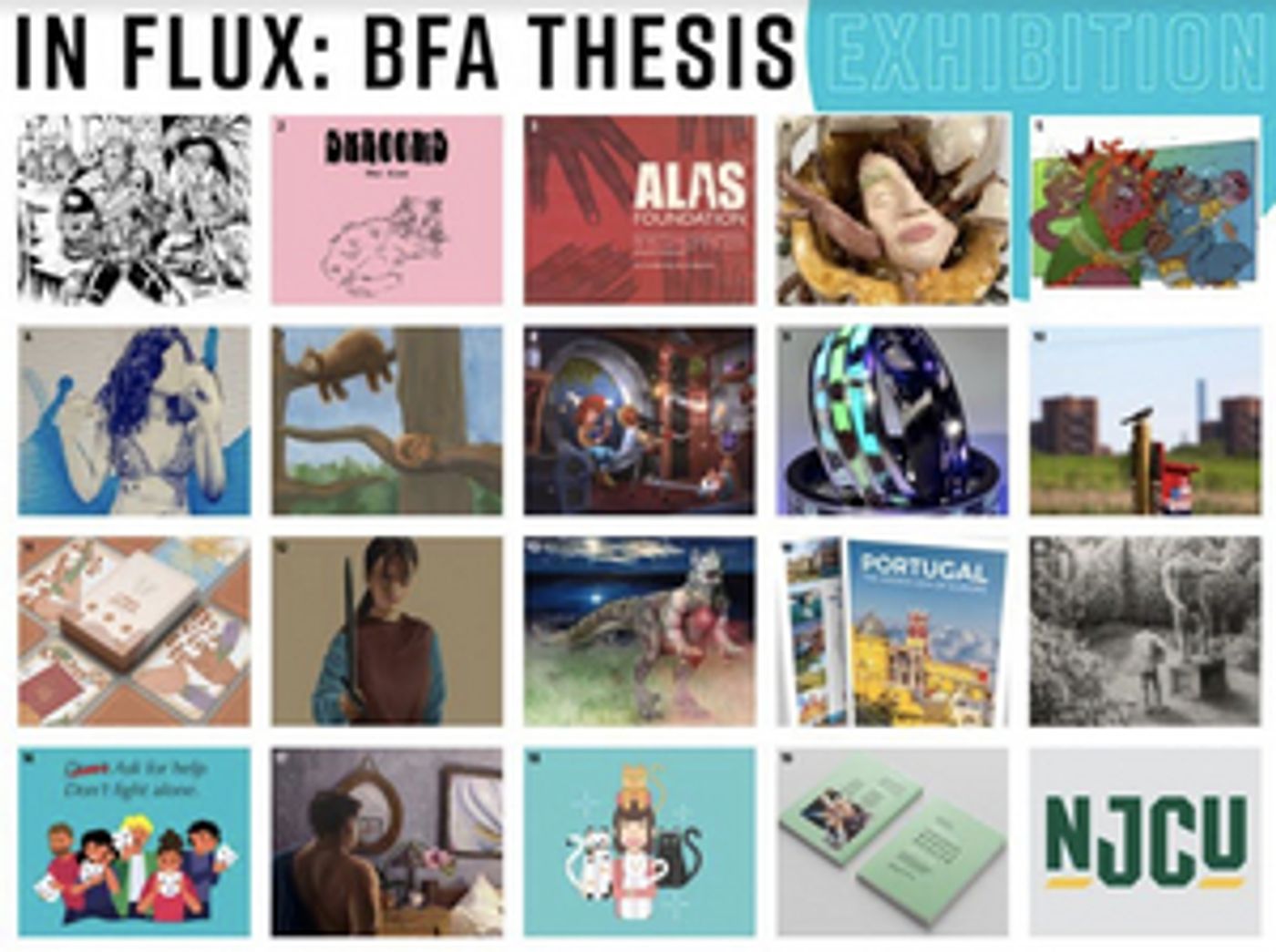NJCU Galleries Presents IN FLUX This Month NJCU Galleries Presents IN FLUX This Month Image