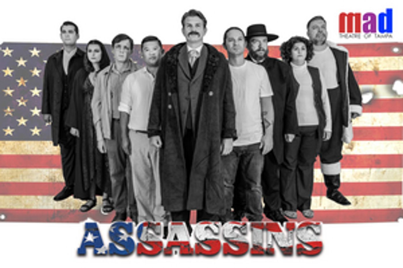 Review: Mad Theatre of Tampa Hits the Bull's-Eye with Their Production of Sondheim's ASSASSINS  Image