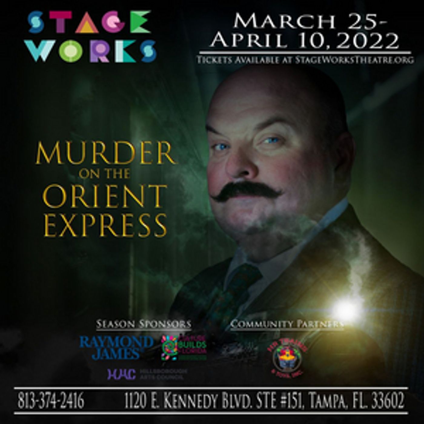 Review: Ken Ludwig's MURDER ON THE ORIENT EXPRESS at Stageworks Theatre Review: Ken Ludwig's MURDER ON THE ORIENT EXPRESS at Stageworks Theatre Image