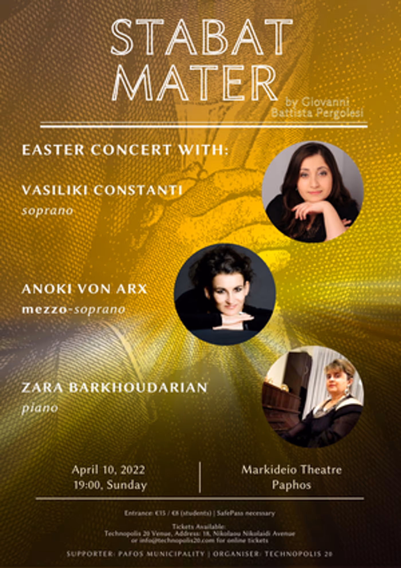 Technopolis 20 Presents Easter Concert 'Stabat Mater' This Week  Image