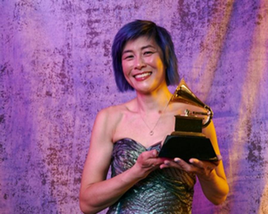 Violinist Jennifer Koh Receives Best Instrumental Solo Grammy Award For 'Alone Together' Image