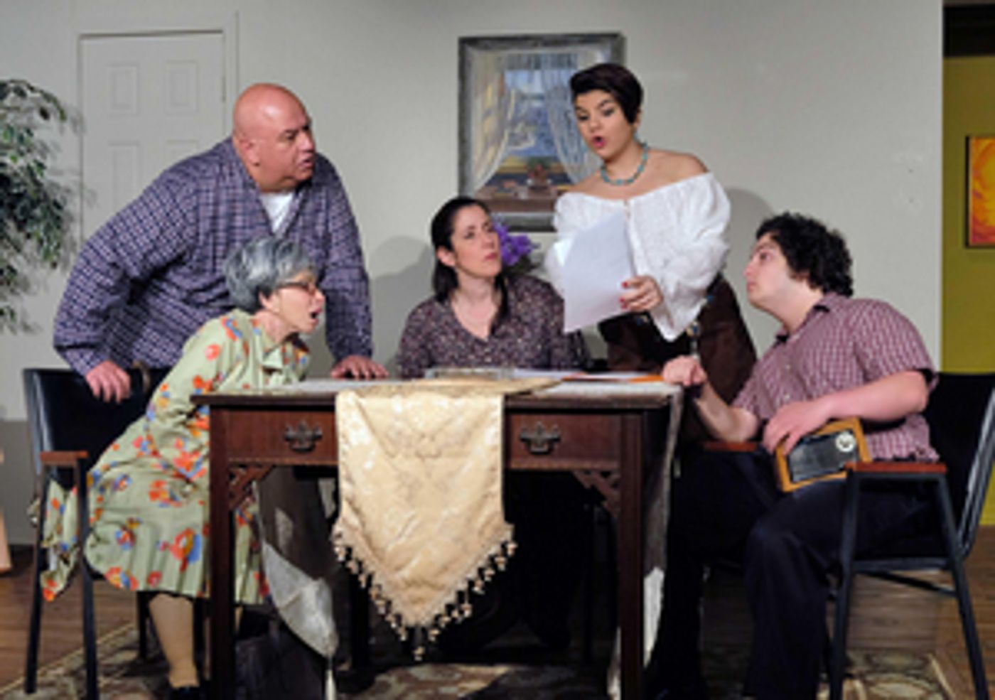 Review: A TOMATO CAN'T GROW IN THE BRONX at Center Playhouse Is A Timeless Story About Changing Family Dynamics Review: A TOMATO CAN'T GROW IN THE BRONX at Center Playhouse Is A Timeless Story About Changing Family Dynamics Image
