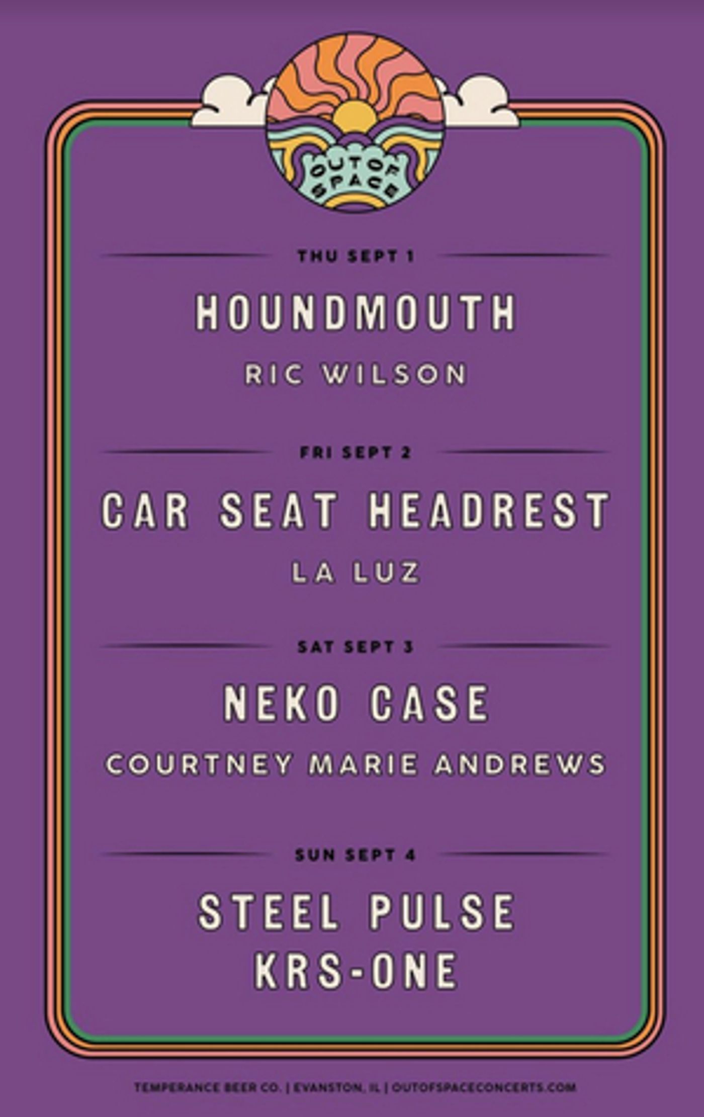 Out of Space Fest Returns to Evanston in August and September Out of Space Fest Returns to Evanston in August and September Image