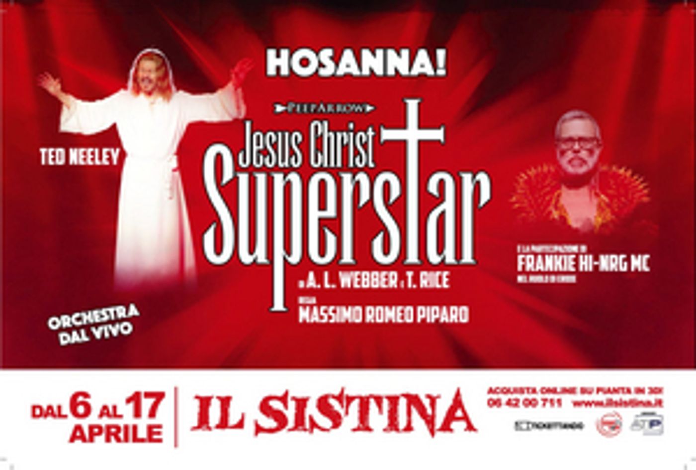 Review: JESUS CHRIST SUPERSTAR al Teatro Sistina Review: JESUS CHRIST SUPERSTAR al Teatro Sistina Image