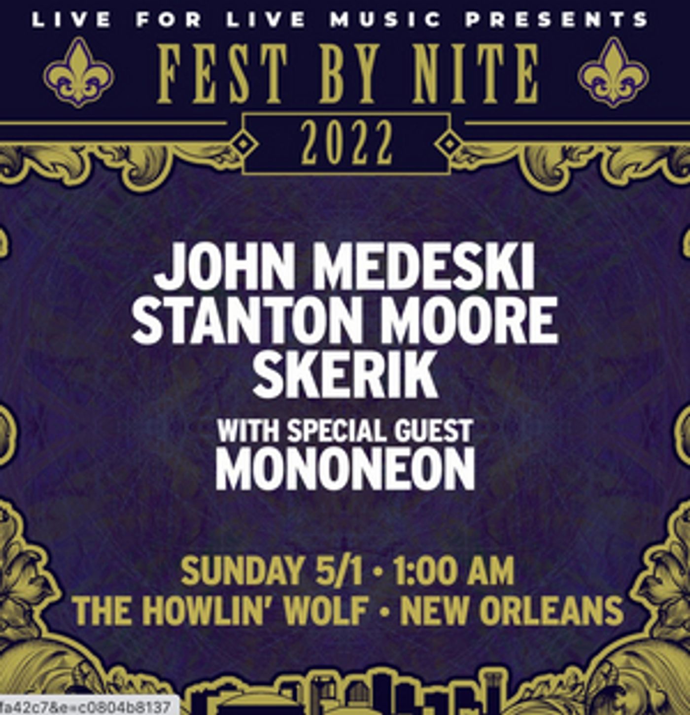 John Medeski, Stanton Moore, and Skerik to Play at Jazz Fest 2022  Image