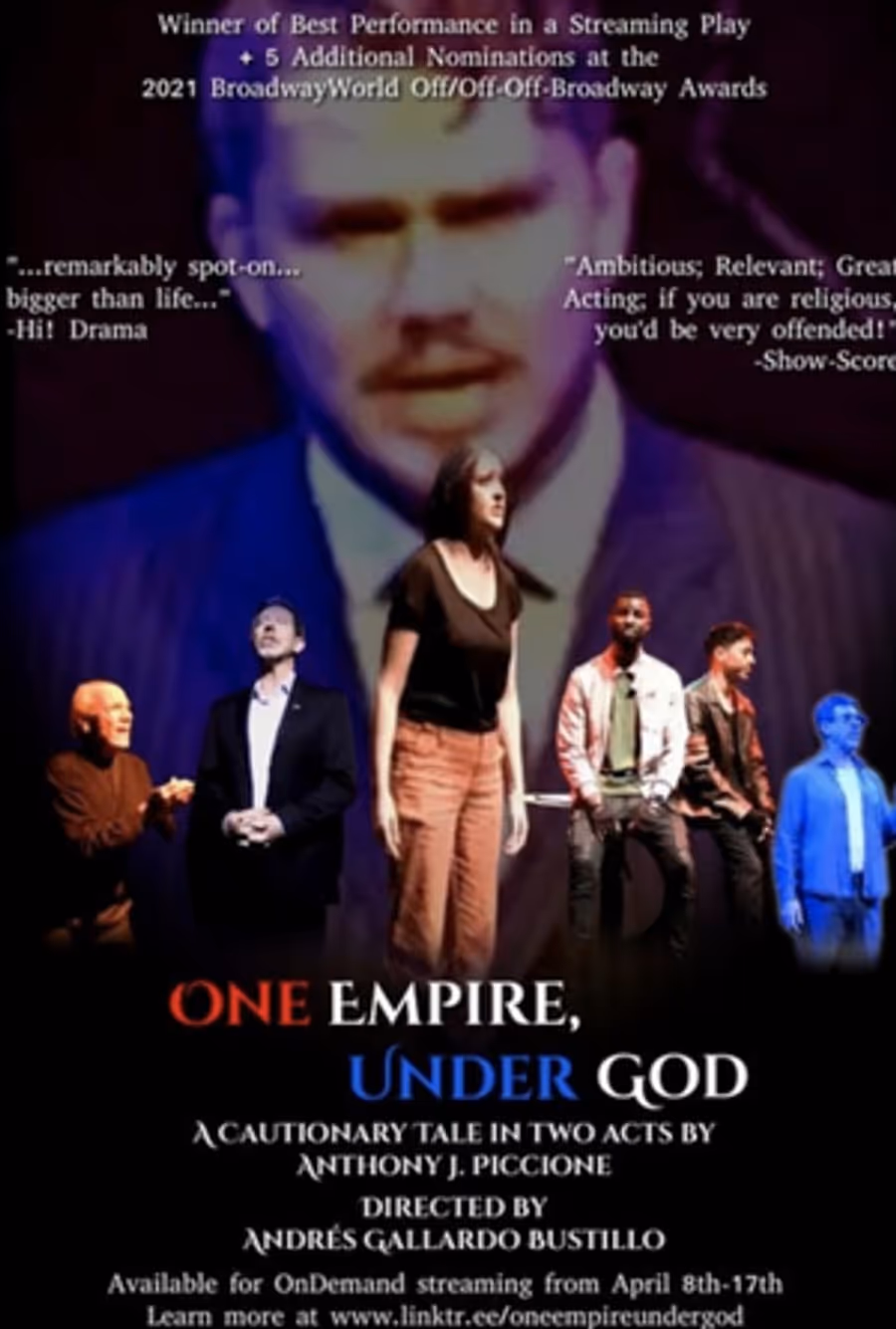 Original Production of ONE EMPIRE, UNDER GOD Available to Stream OnDemand Image