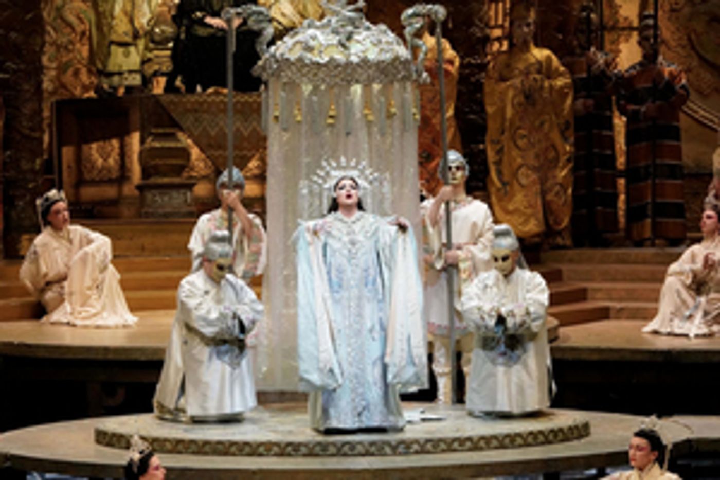 Ukranian Soprano Liudmyla Monastryska in the Met's TURANDOT to Be Shown at The Ridgefield Playhouse Ukranian Soprano Liudmyla Monastryska in the Met's TURANDOT to Be Shown at The Ridgefield Playhouse Image