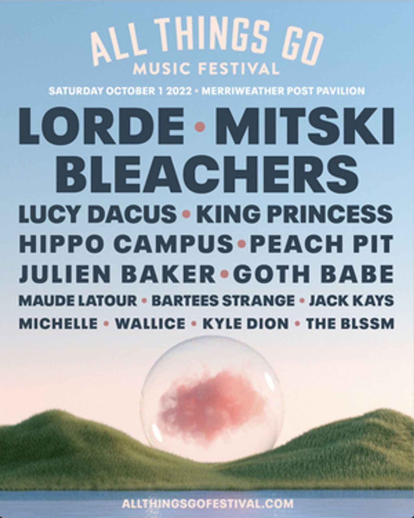 Lorde, Mitski & Bleachers to Headline All Things Go Music Festival Lorde, Mitski & Bleachers to Headline All Things Go Music Festival Image
