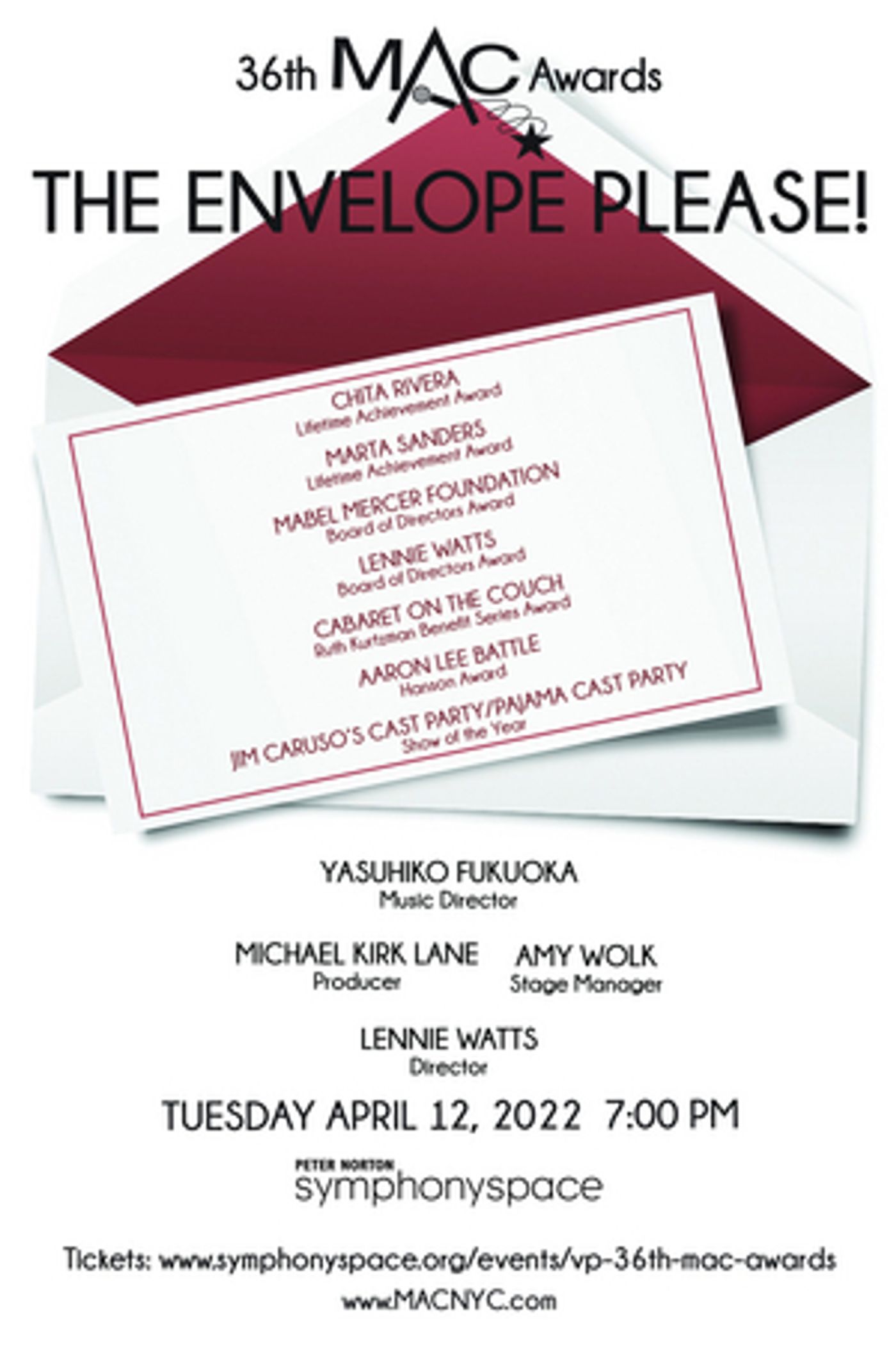 MAC Award Recipients Announced  Image