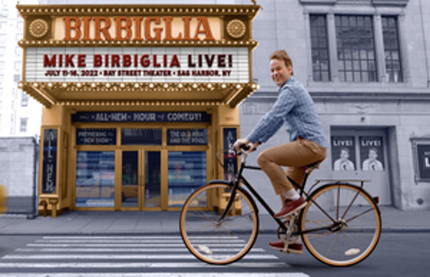 Mike Birbiglia to Perform at Bay Street Theater Mike Birbiglia to Perform at Bay Street Theater Image