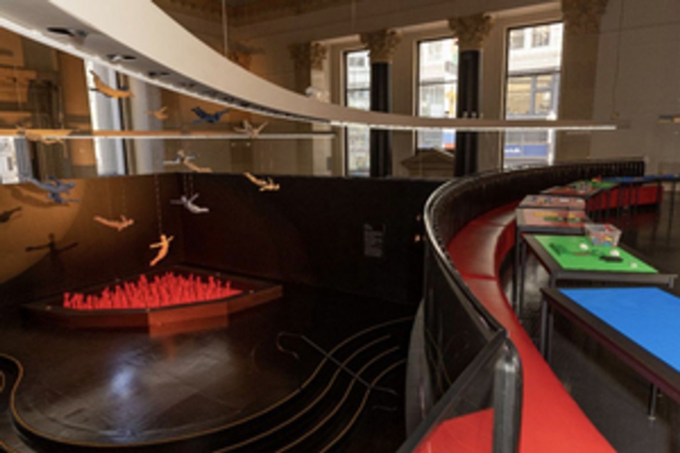 THE ART OF THE BRICK Debuts Contemporary, Interactive Lounge Space  Image