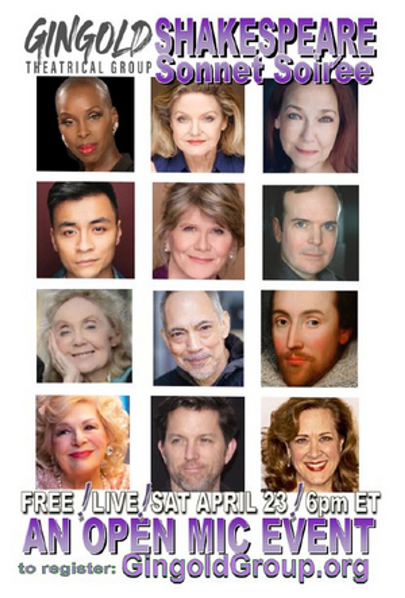 Brenda Braxton, Judith Ivey, Jefferson Mays & More to Join SHAKESPEARE SONNET SOIREE  Image