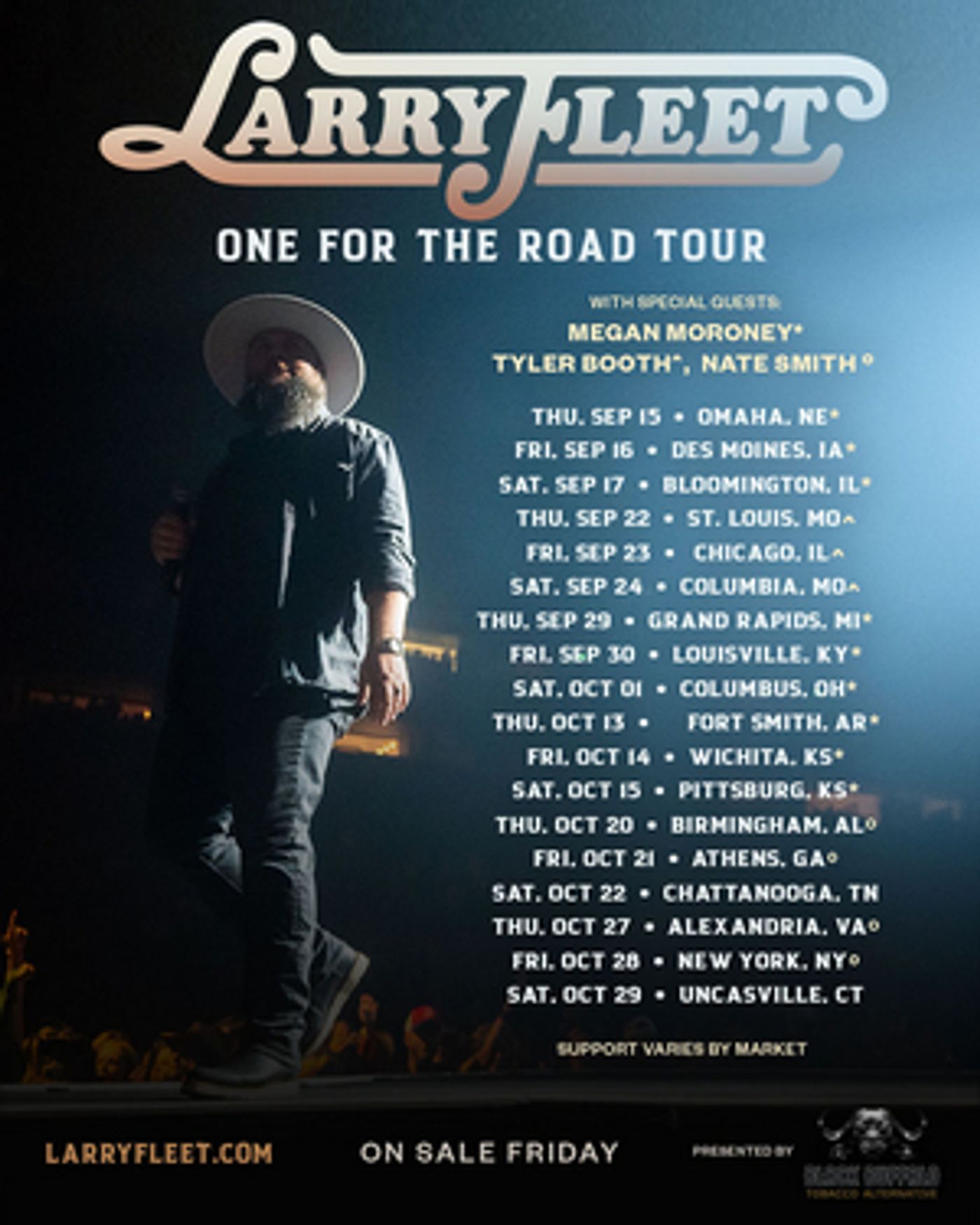 Larry Fleet Announces First-Ever Headline Tour Larry Fleet Announces First-Ever Headline Tour Image