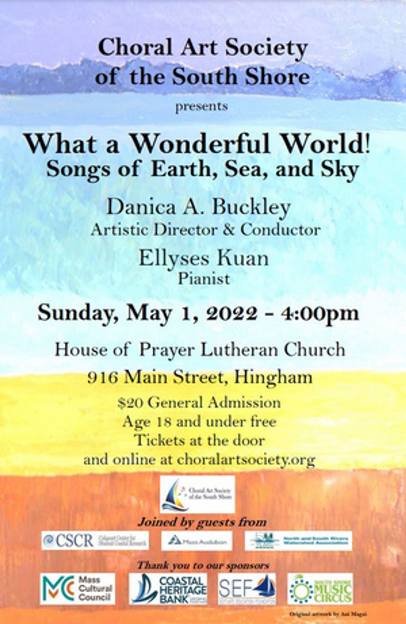 Choral Art Society to Explore Environmental Collaboration   through Nature-Themed Concert  Image