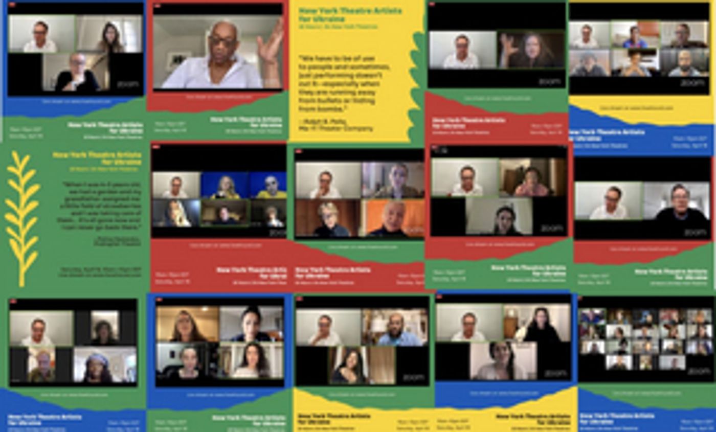 VIDEO: The Martin E. Segal Theatre Center Hosts New York Theatre Artists for Ukraine  Image