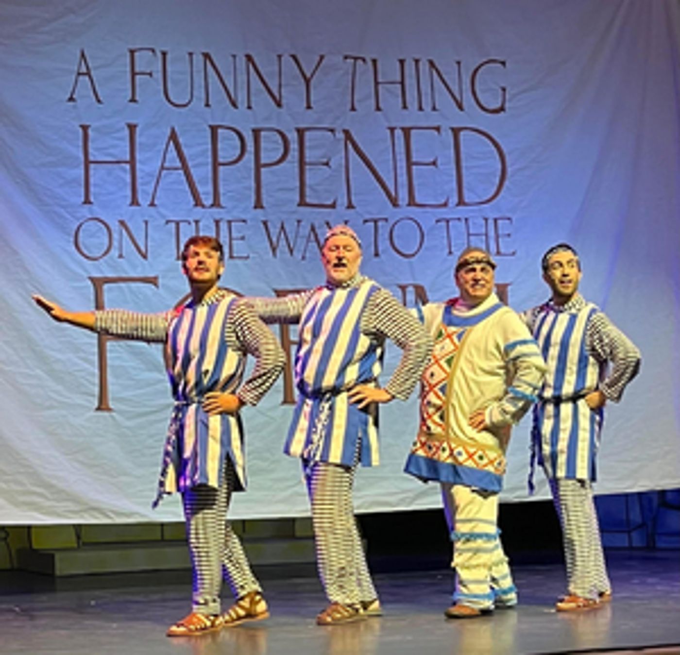 Review: A FUNNY THING HAPPENED ON THE WAY TO THE FORUM at Desert Theatricals At Rancho Mirage Amphitheater Review: A FUNNY THING HAPPENED ON THE WAY TO THE FORUM at Desert Theatricals At Rancho Mirage Amphitheater Image