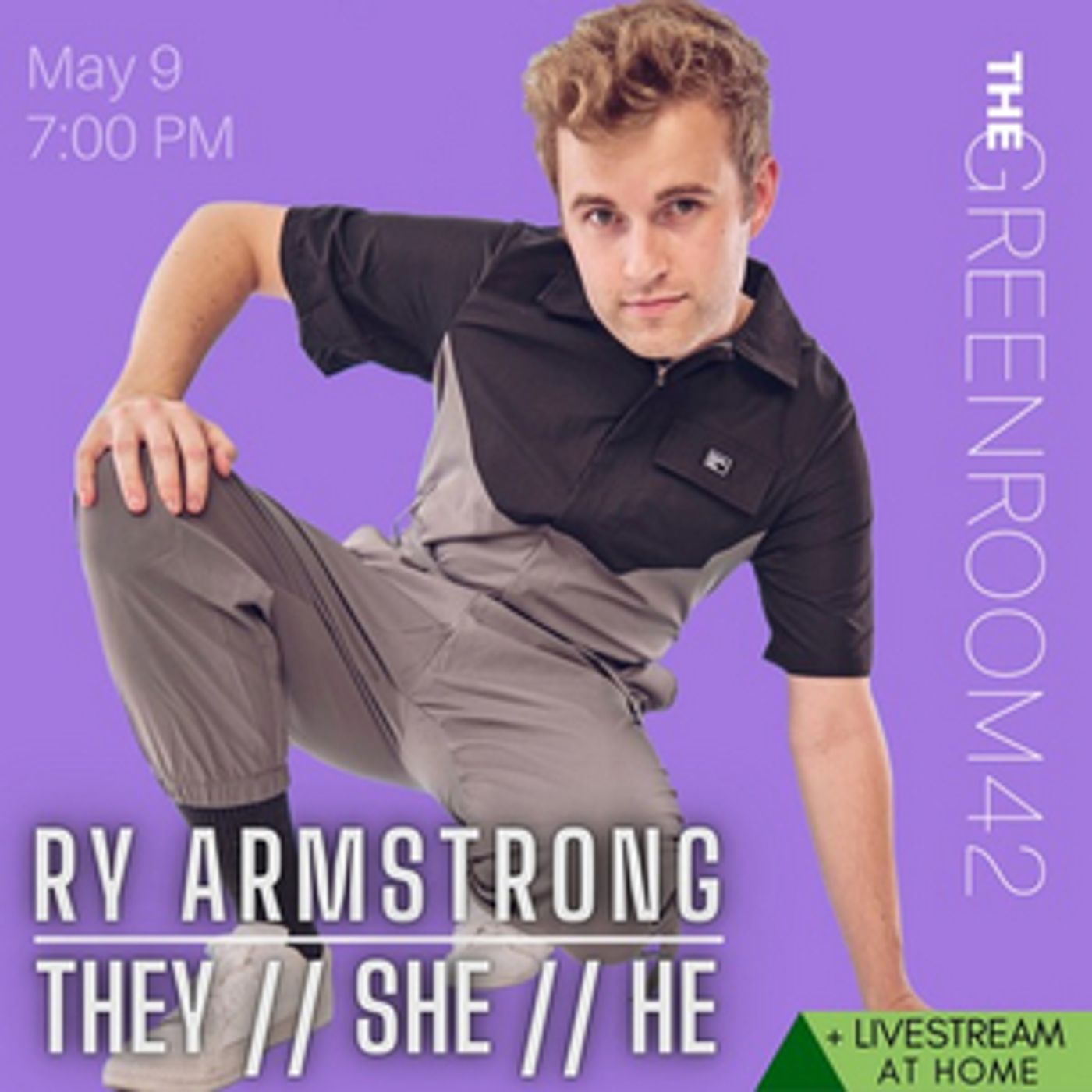Ry Armstrong Announces Residence Show THEY // SHE // HE at The Green Room 42  Image