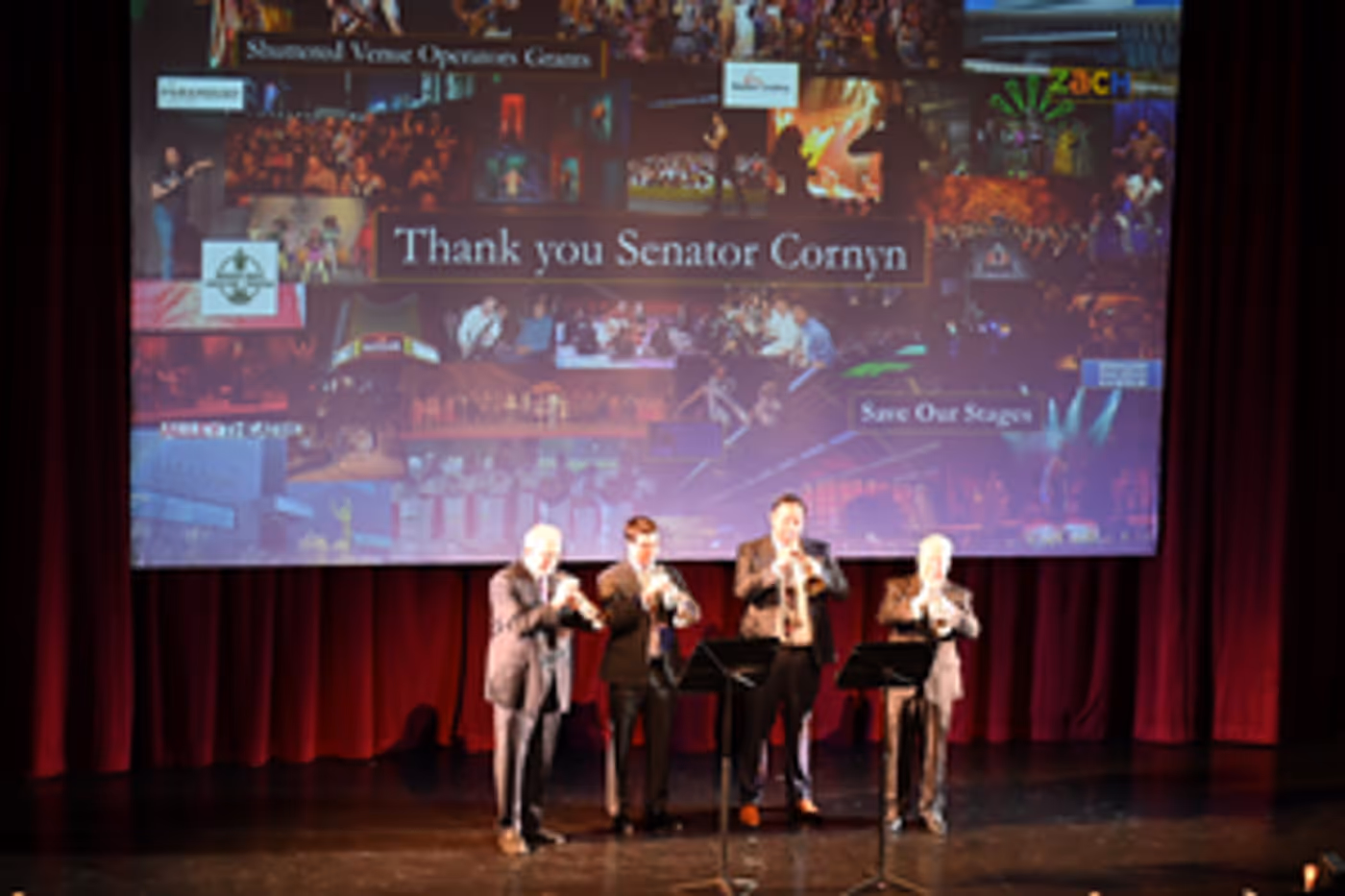 Arts and Live Music Leaders Gather to Salute Senator John Cornyn and The Save Our Stages Act  Image