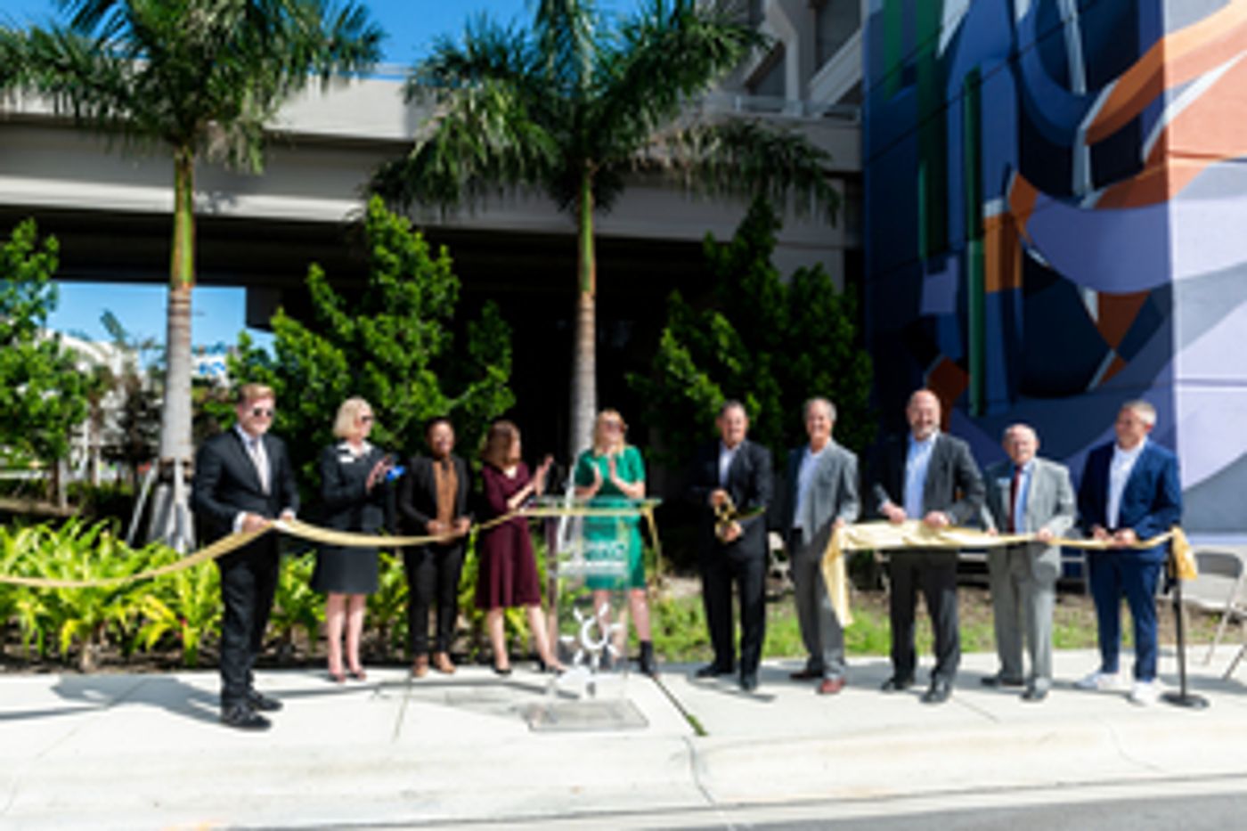 New Mural By Peeta Unveiled On Heron Garage  Image