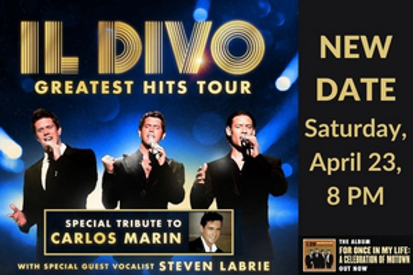 Il Divo Brings its GREATEST HITS TOUR to the King Center This Weekend  Image