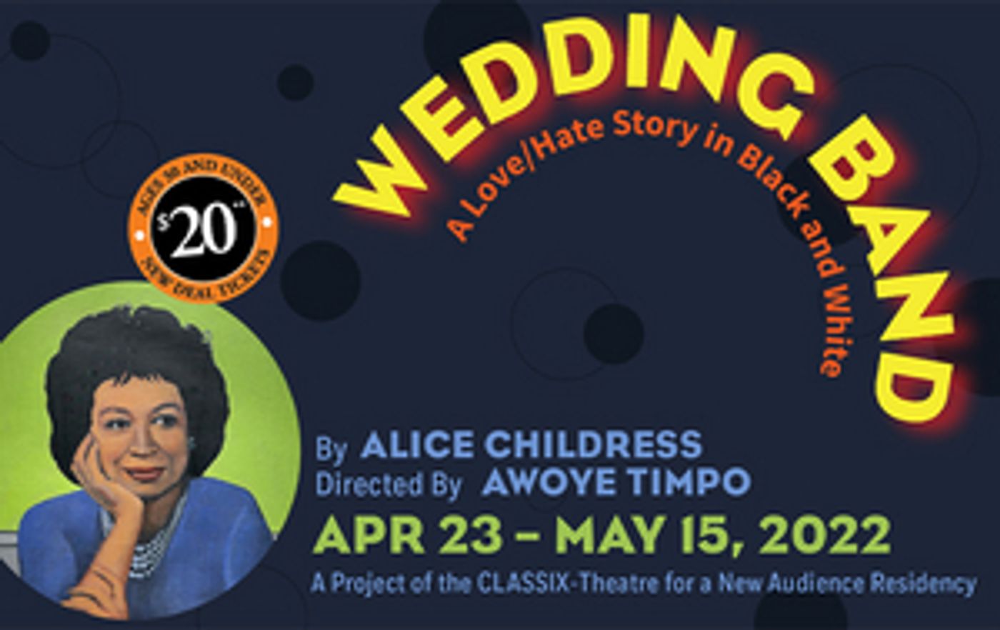 Theatre for a New Audience Postpones Previews for WEDDING BAND  Image