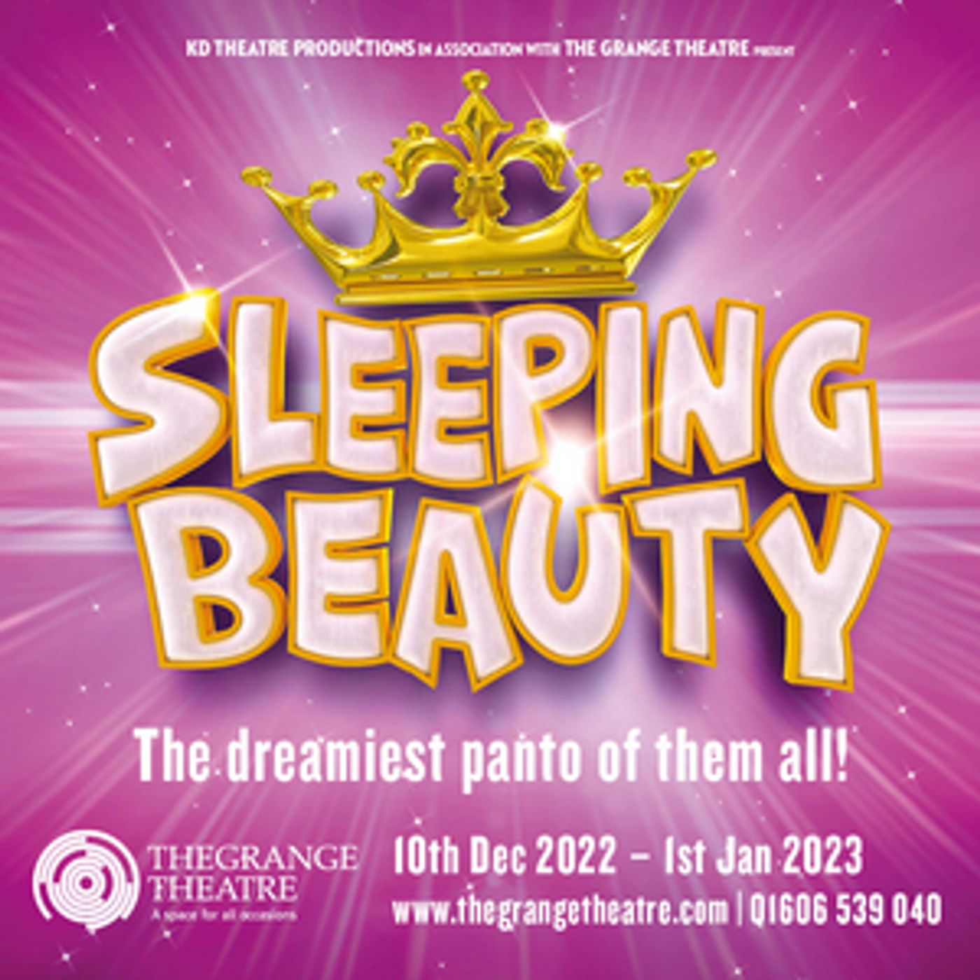 SLEEPING BEAUTY Panto Comes to The Grange Theatre in December  Image