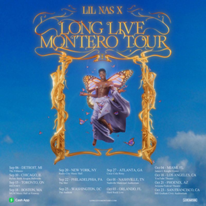 Lil Nas X Announces 'Long Live Montero' World Tour Dates Image