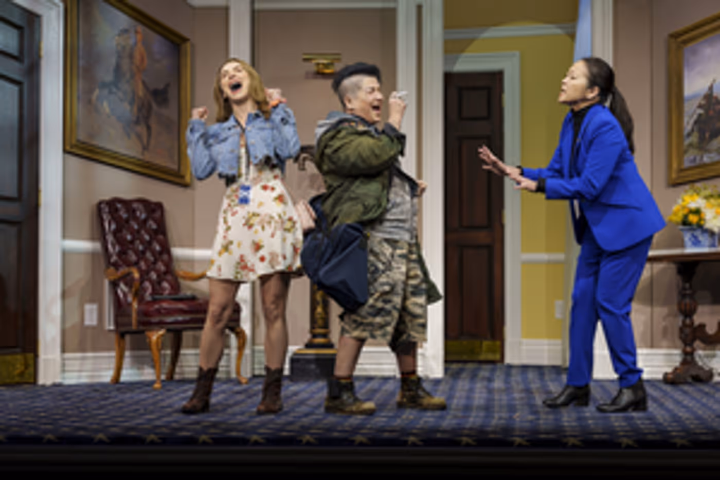 Review Roundup: POTUS: OR, BEHIND EVERY GREAT DUMBASS ARE SEVEN WOMEN TRYING TO KEEP HIM ALIVE  Image