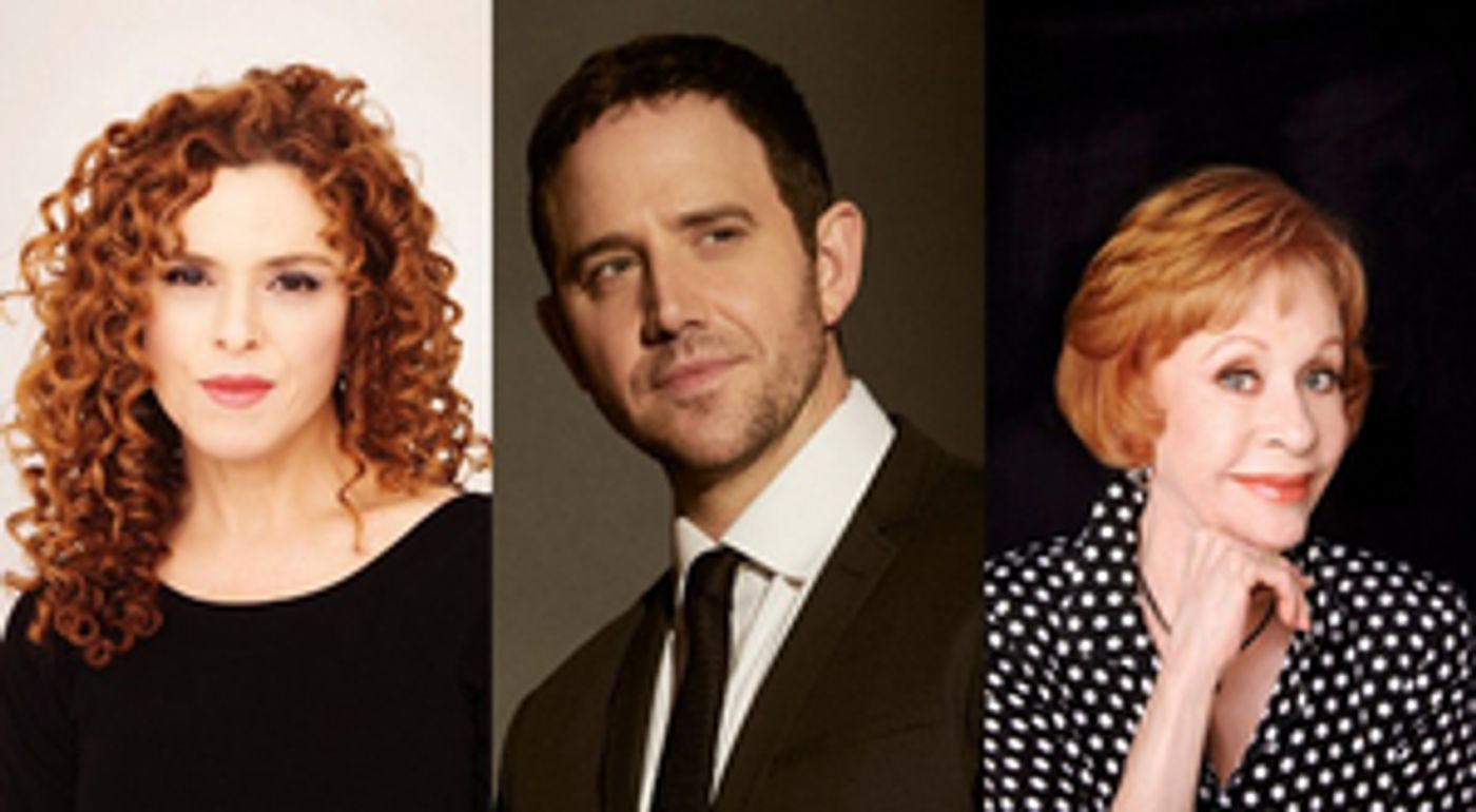 Bernadette Peters & Santino Fontana to Headline Signature's 2022 Sondheim Gala Honoring Carol Burnett  Image