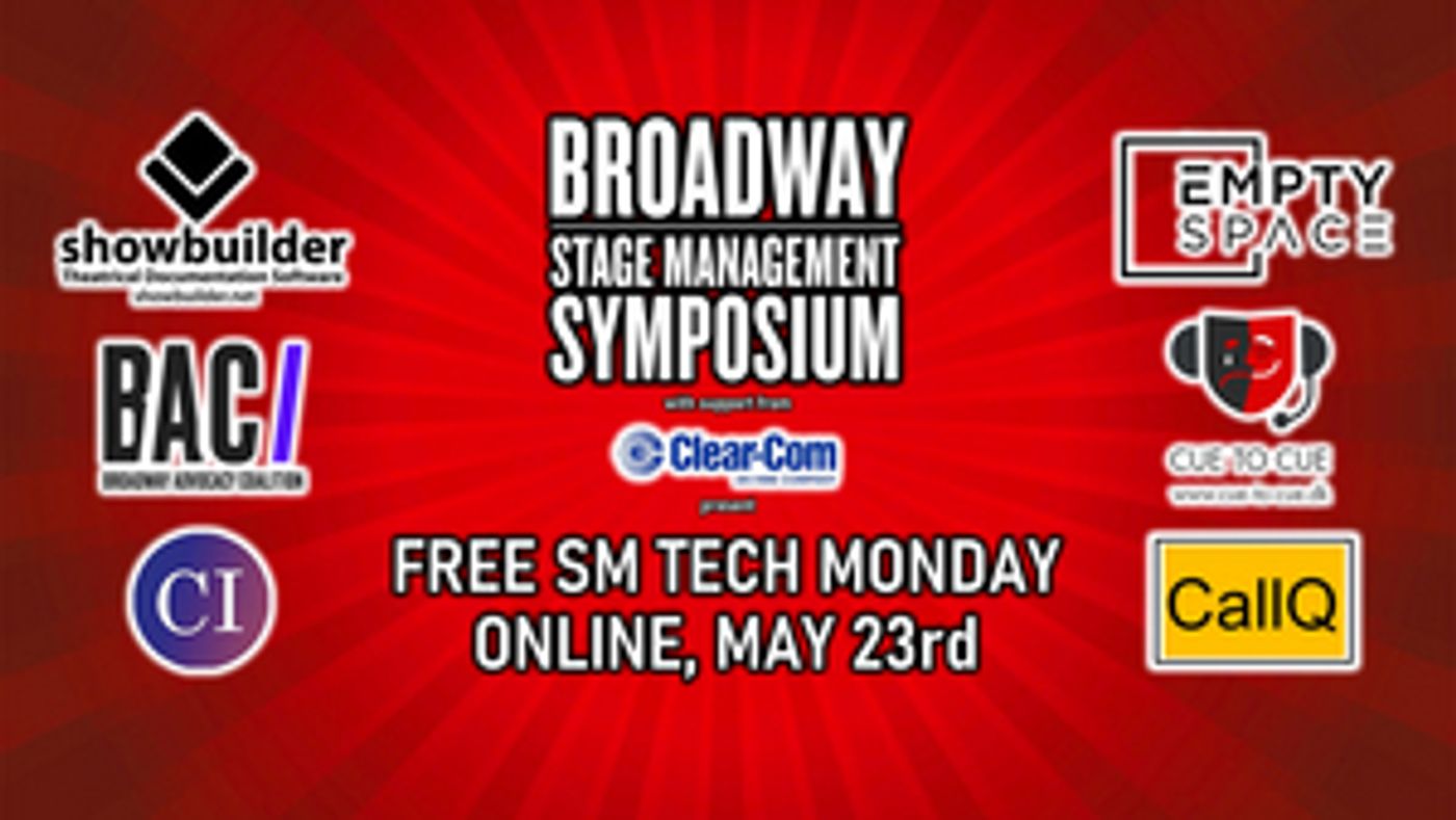 Free Day of Workshops for Stage Managers to be Presented by Broadway Stage Management Symposium  Image