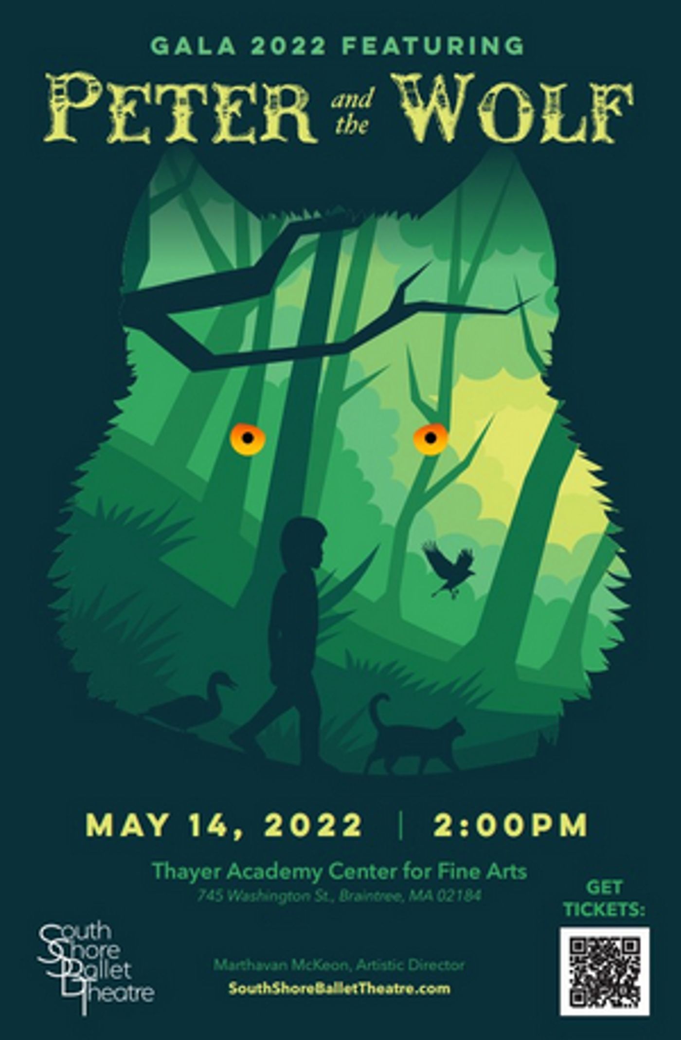 South Shore Ballet Theatre Presents Family-Friendly PETER AND THE WOLF South Shore Ballet Theatre Presents Family-Friendly PETER AND THE WOLF Image