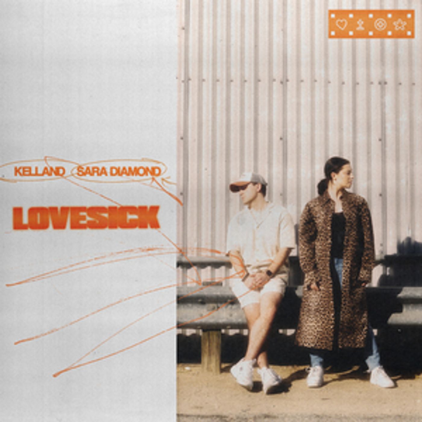 Kelland & Sara Diamond Link Up To Drop New Single 'LOVESICK'  Image