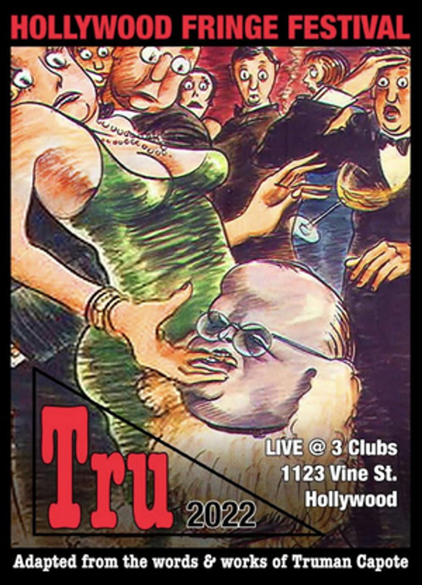 Truman Capote Tribute Production TRU to Open at 3 Clubs Stage  Image