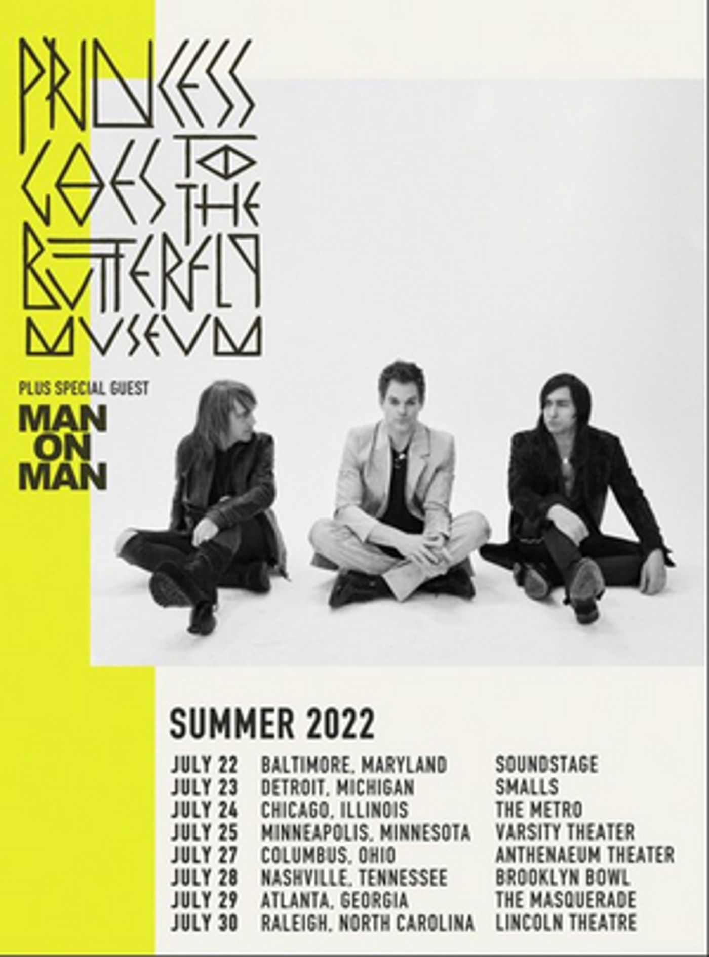 Princess Goes To The Butterfly Museum Announces July Tour Dates Princess Goes To The Butterfly Museum Announces July Tour Dates Image