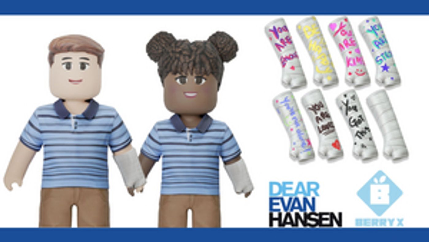 DEAR EVAN HANSEN & Blueberry Announce Metaverse Fundraiser in Support of Mental Health Awareness Month  Image