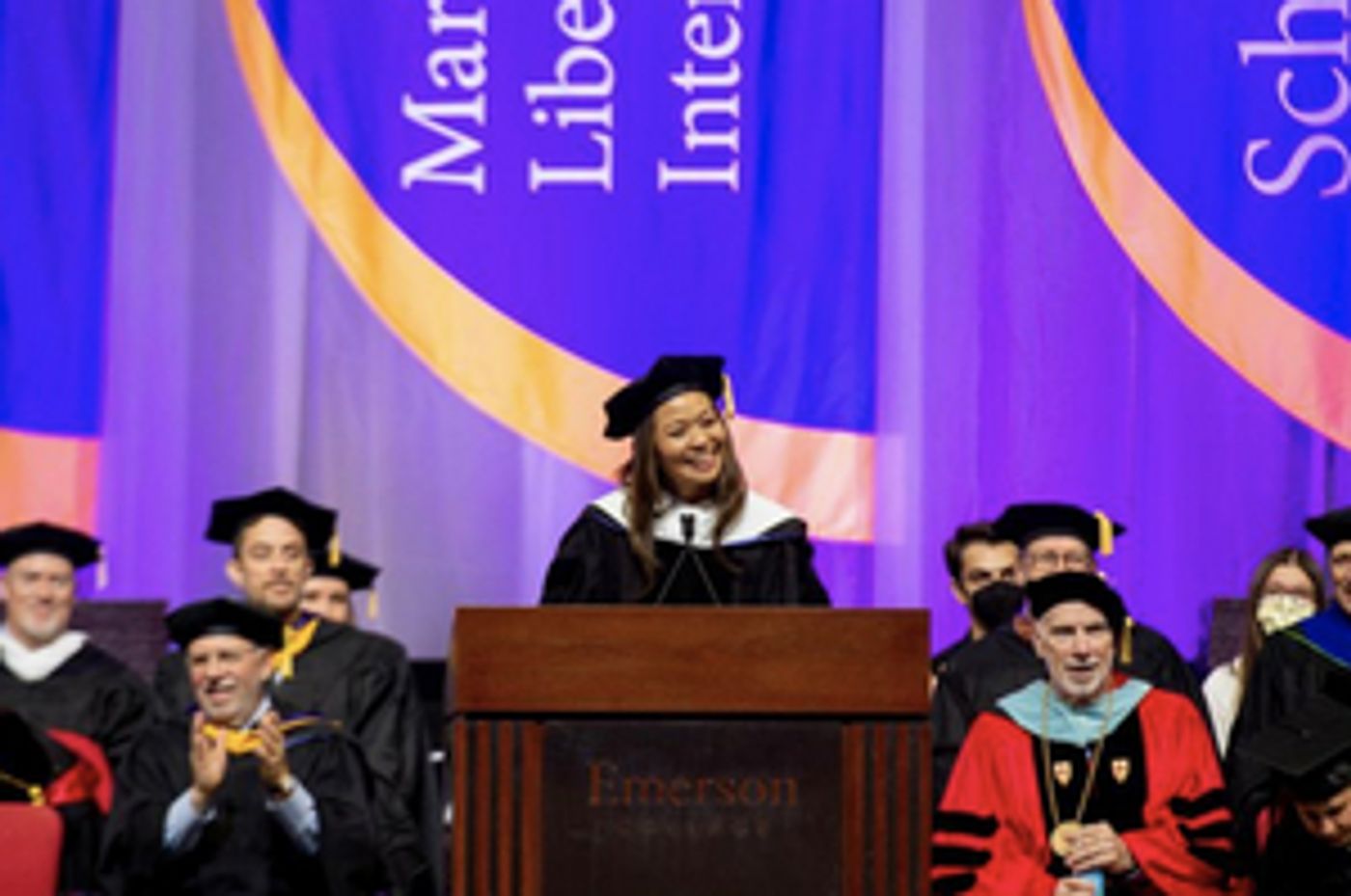 CRAZY RICH ASIANS Screenwriter and Director Adele Lim Gave Speech at Emerson College Graduation Ceremony  Image