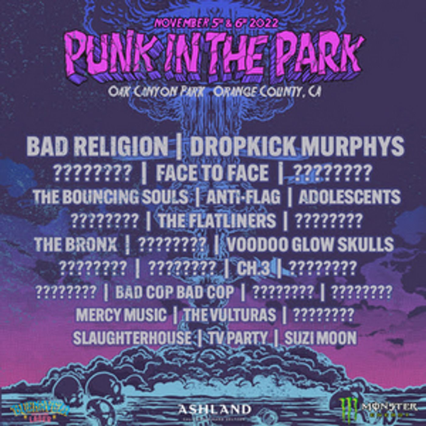 Bad Religion, Dropkick Murphys & More Join Punk in the Park Lineup Bad Religion, Dropkick Murphys & More Join Punk in the Park Lineup Image