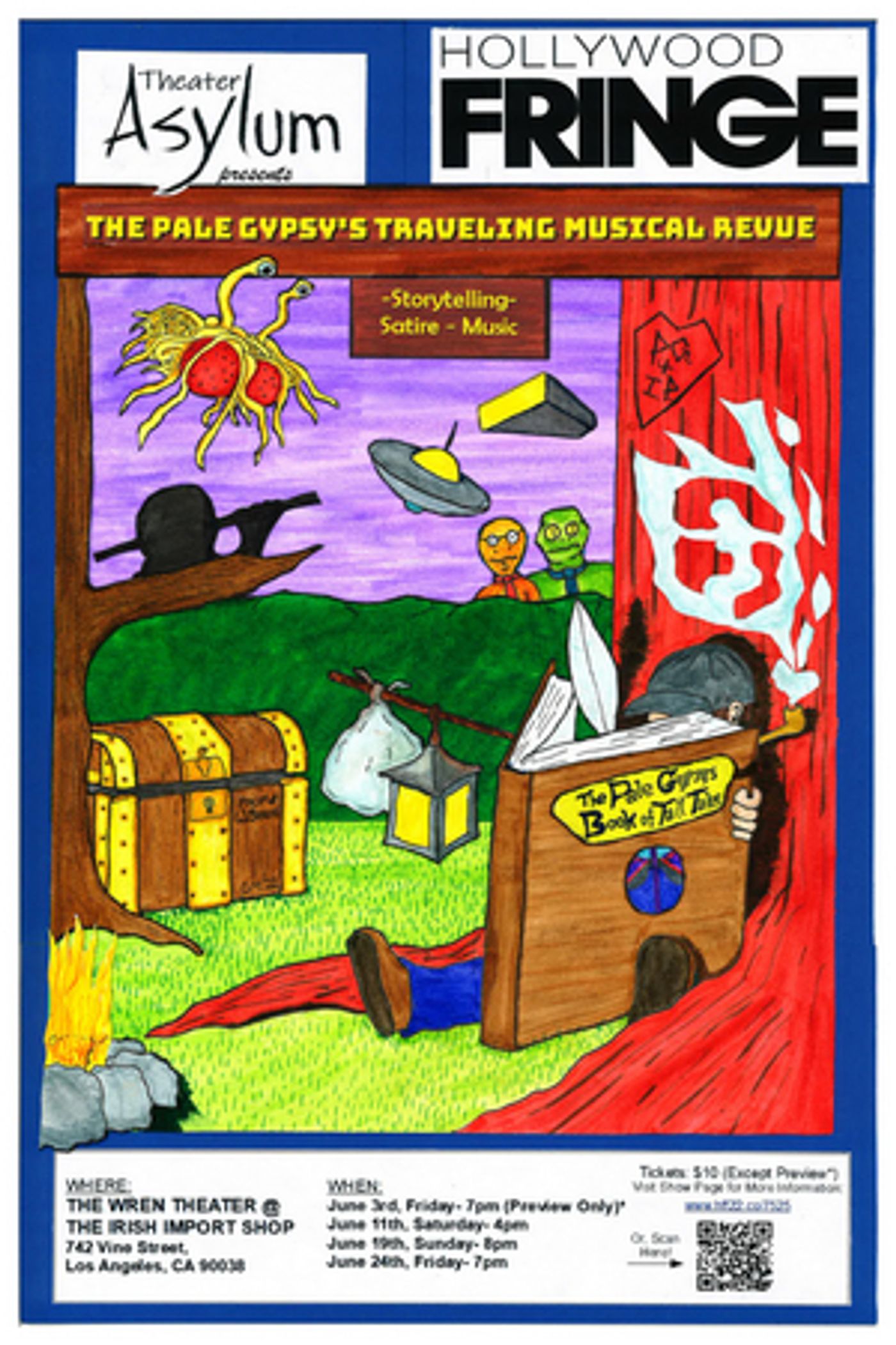 THE PALE GYPSY'S TRAVELING MUSICAL REVUE Comes to the Wren Theater  Image