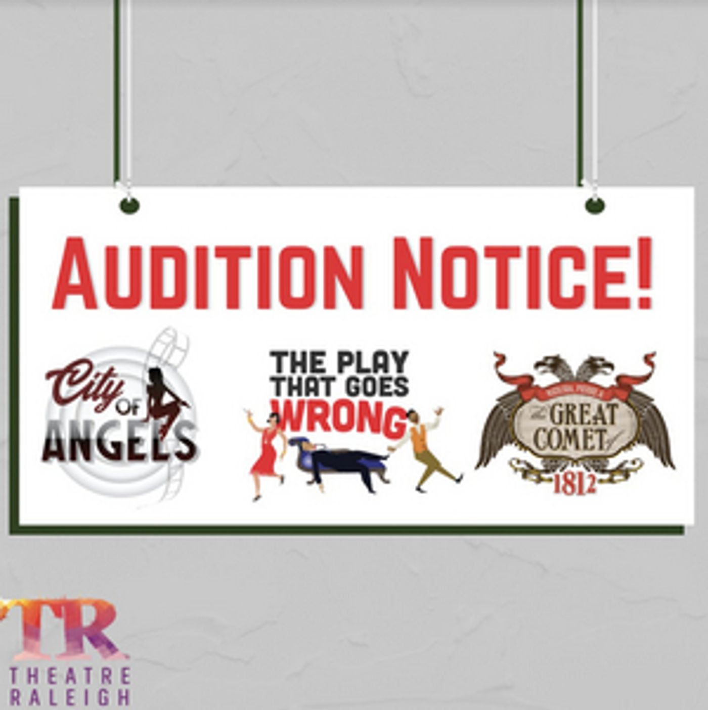 Theatre Raleigh Holds Auditions for Mainstage Productions  Image