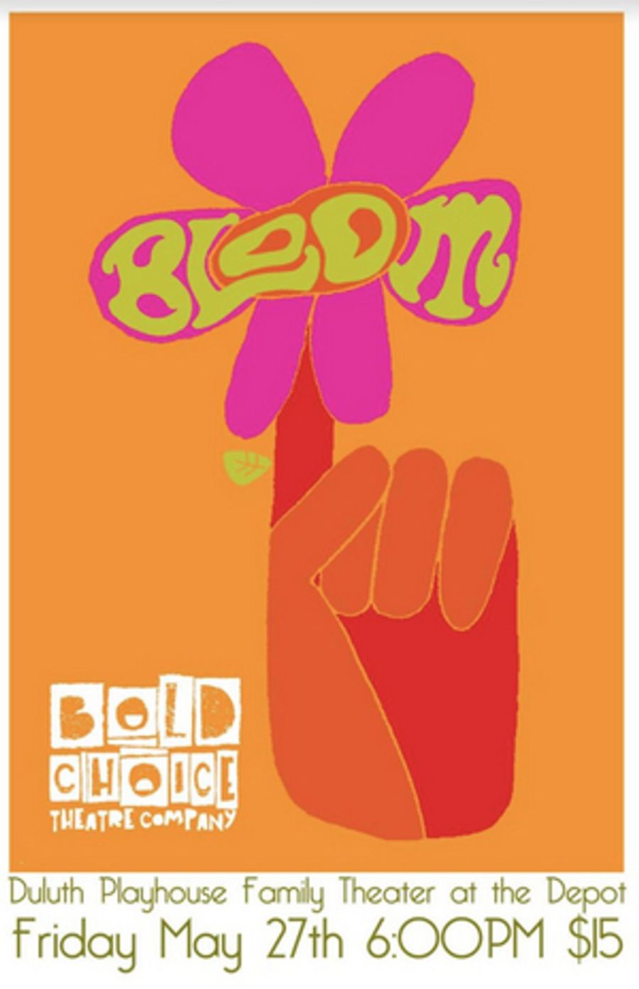 Duluth Playhouse Supports Bold Choice Theatre Company's Production of BLOOM Image
