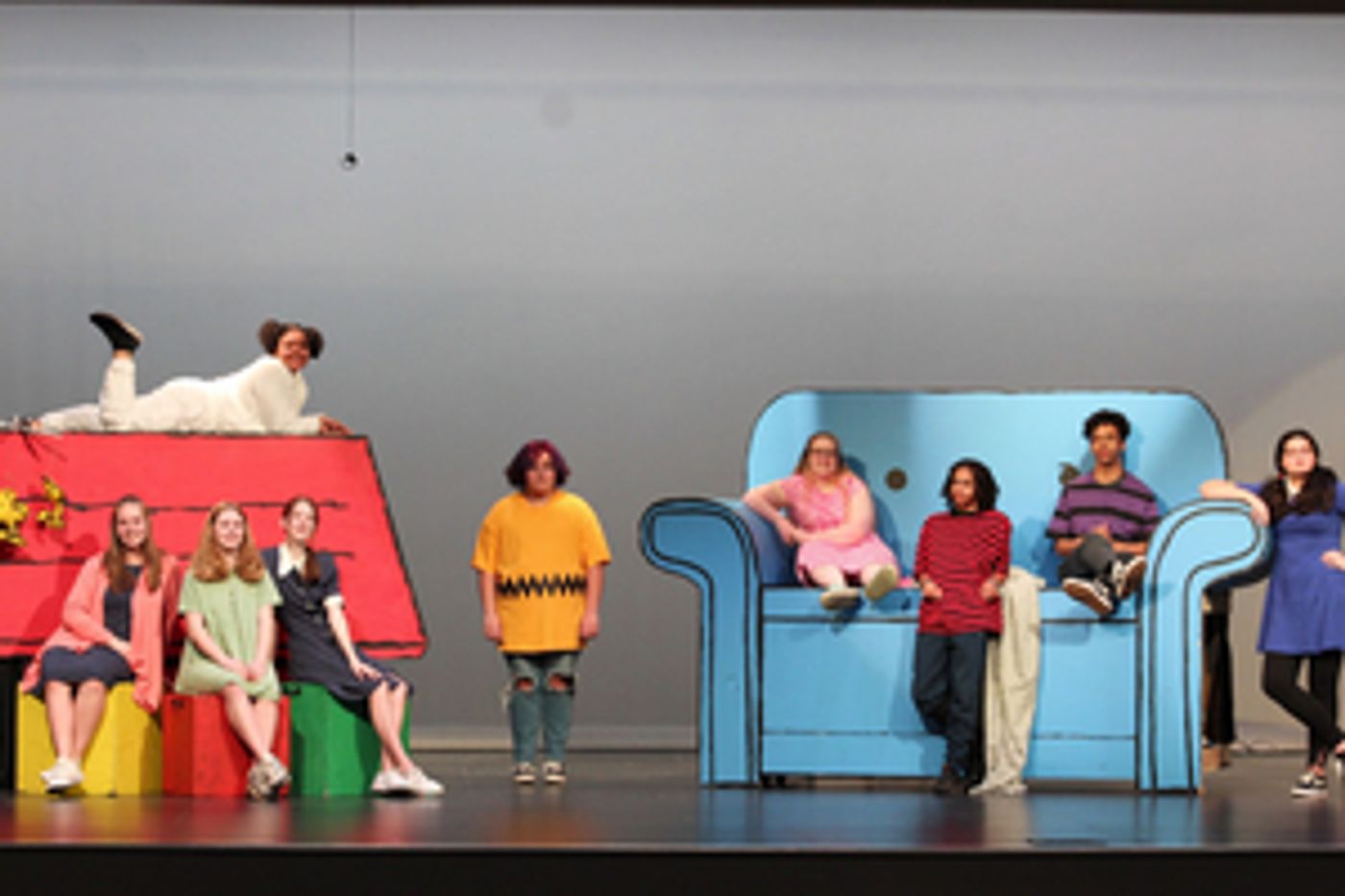 Review: YOU'RE A GOOD MAN, CHARLIE BROWN at Morrilton High School goes on after a two-year wait Review: YOU'RE A GOOD MAN, CHARLIE BROWN at Morrilton High School goes on after a two-year wait Image