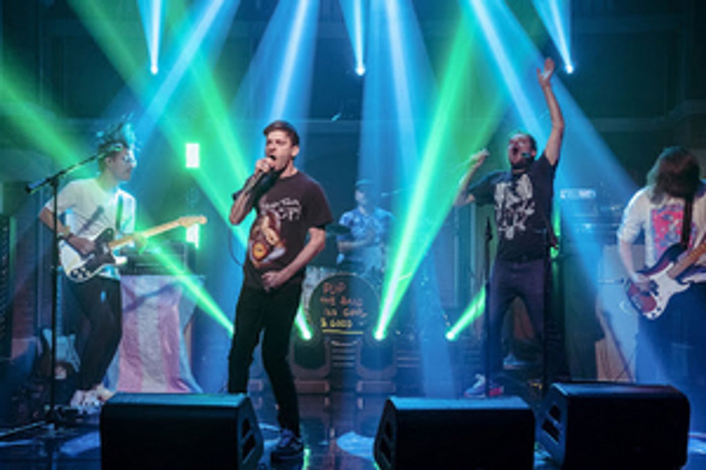 VIDEO: PUP & Jeff Rosenstock Perform 'Waiting' on SETH MEYERS VIDEO: PUP & Jeff Rosenstock Perform 'Waiting' on SETH MEYERS Image